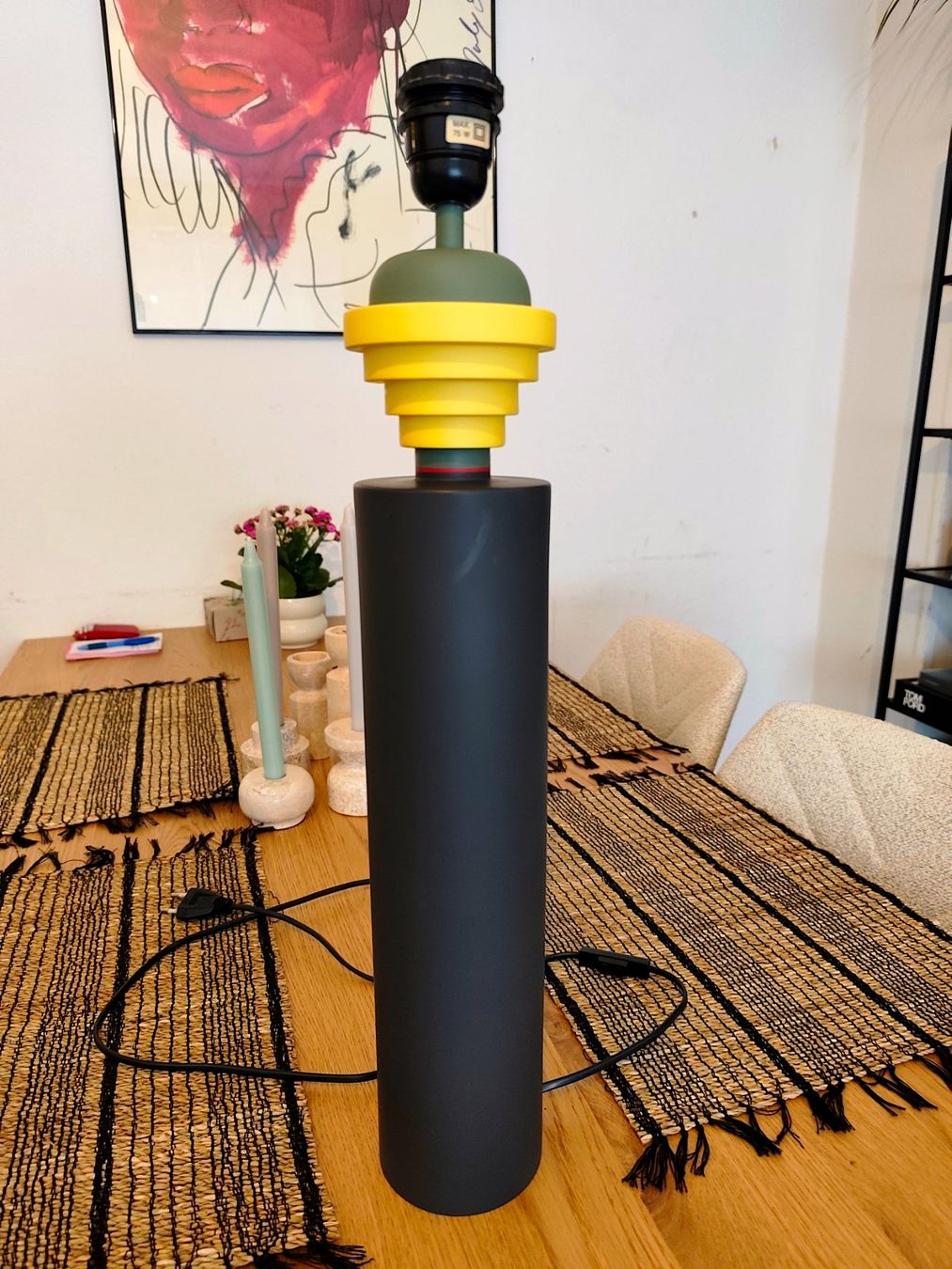 Lampes: Lampe totem design memphis – D'occasion à Montreux par LeVintage33 2