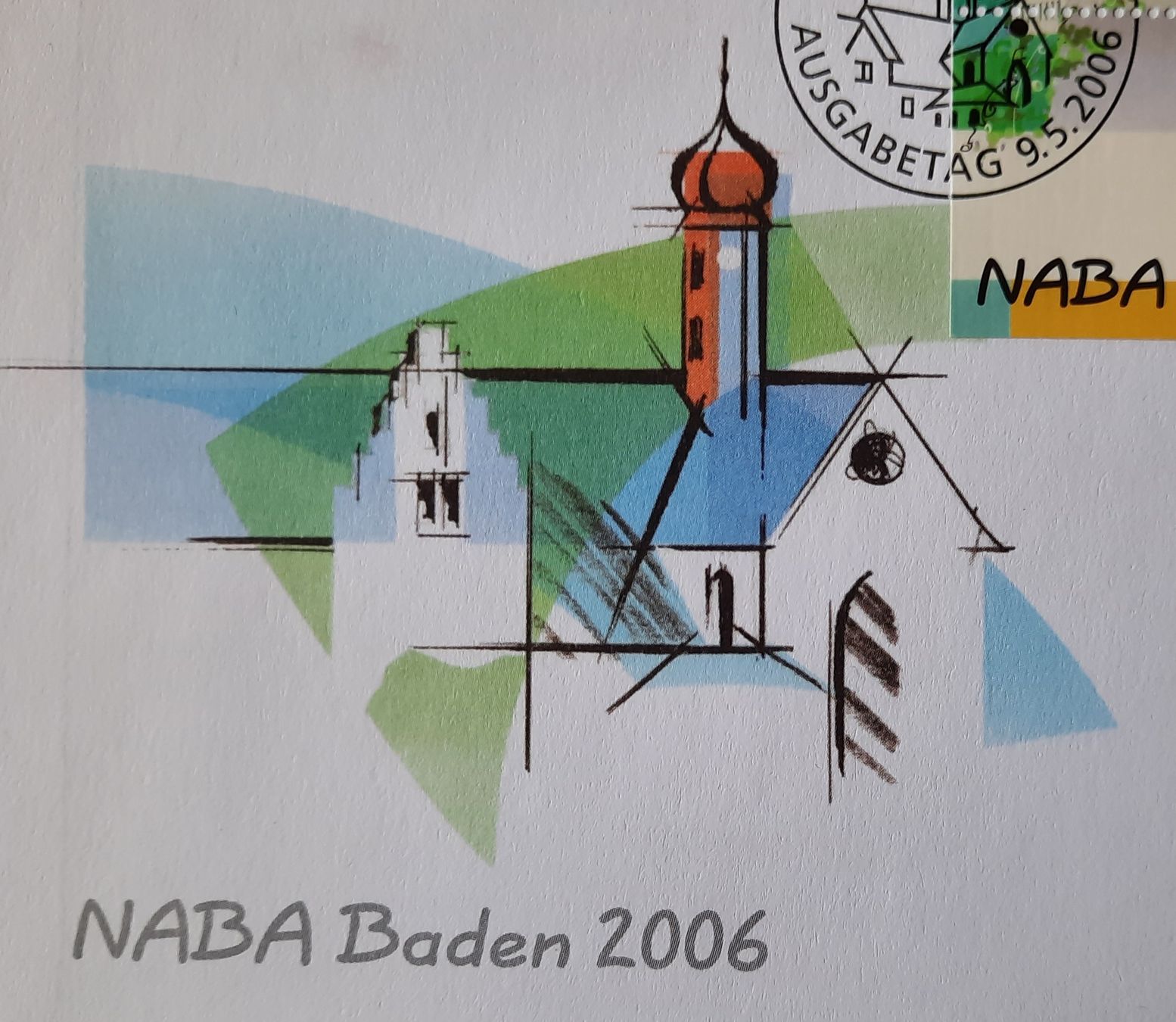 Tutti i francobolli: 10-27-8 Enveloppe NABA 2006. FDC 09.05.2006. – Usato da GENEVE venduto da Pjeronimo 2
