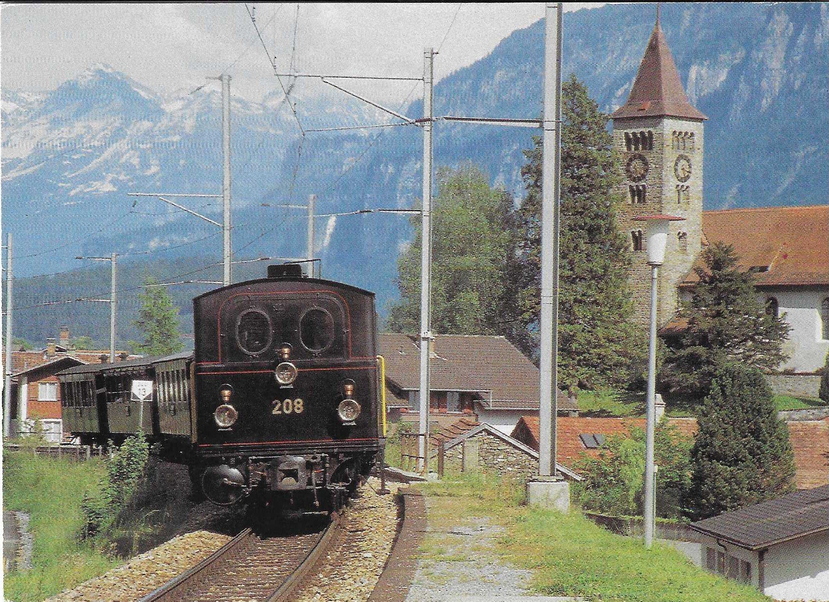 Cartoline postali: Dampflok G 3/4 208 ex Brünig 1913 – Nuovo (secondo la descrizione) da Rothrist venduto da Stranglehold
