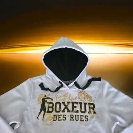ORIGINAL/Sweat Femme (M)"Boxeur des Rues"(70% Coton)
