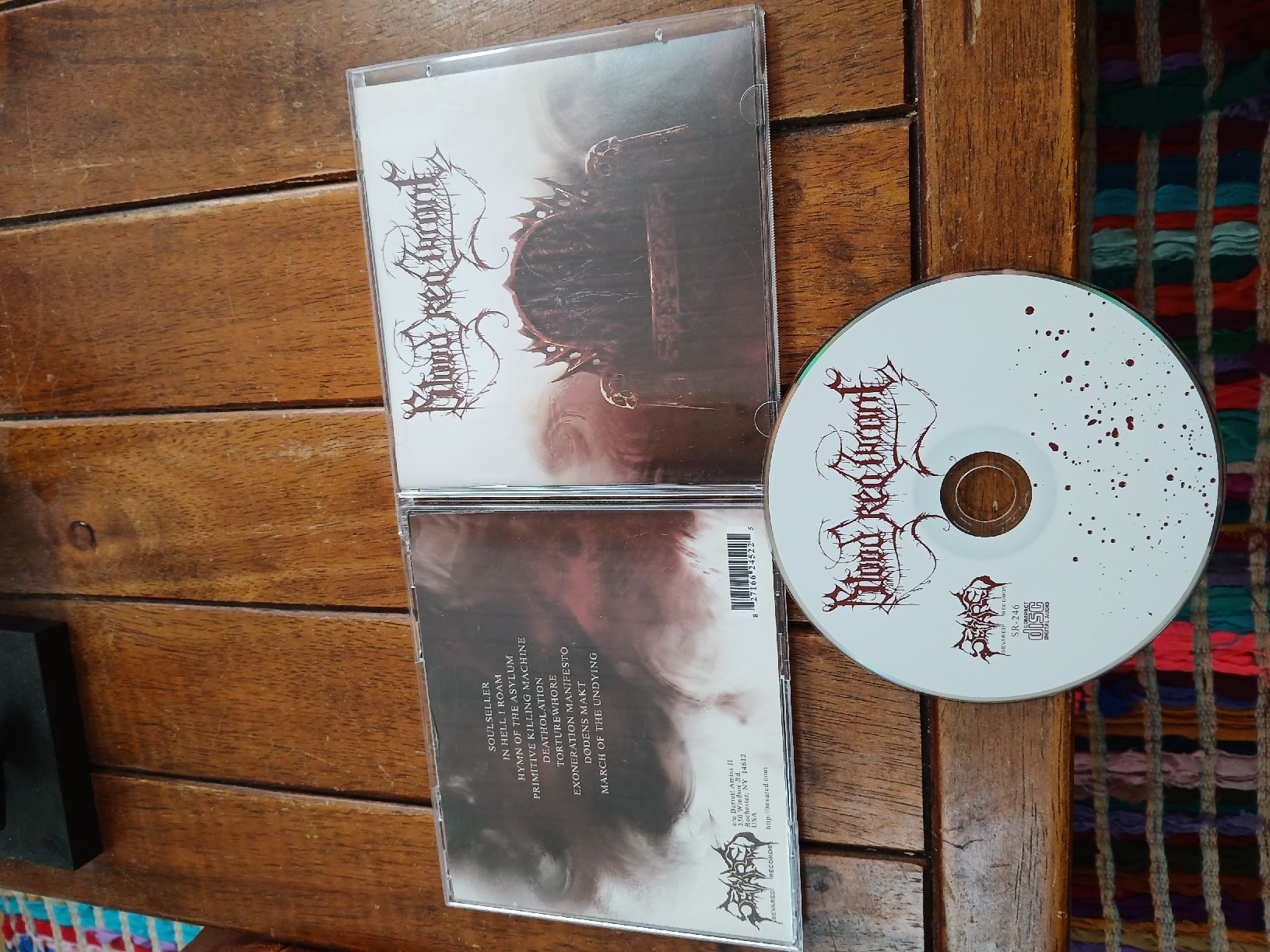 CD: blood red throne- same – Usato da St-Cergue venduto da VeganWarrior