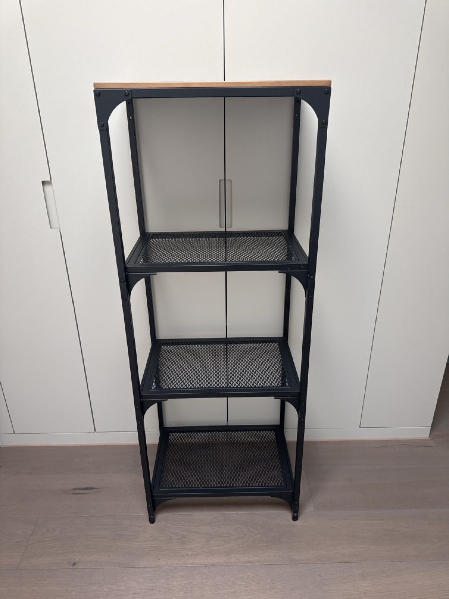 Scaffali: IKEA FJÄLBBO Shelving unit black – Usato da Dietikon venduto da and_bv5y 2