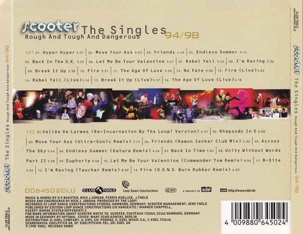 CD: 2-CD Scooter - Singles 94-98 (1998) – Usato da Möriken AG venduto da mineralia 1