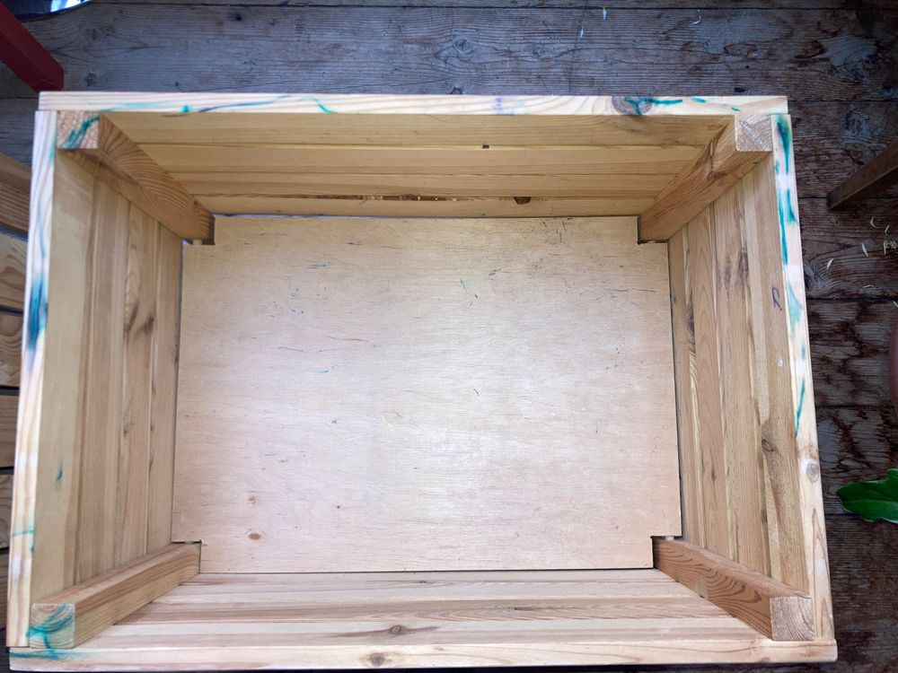 Holzkiste mit Deckel, IKEA, vielseitig verwendbar (Gebraucht) in Zürich für CHF 10 – nur Abholung auf Ricardo kaufen