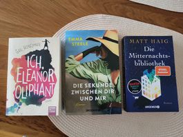 3 Romane von Gail Honeyman, Emma Steele, Matt Haig