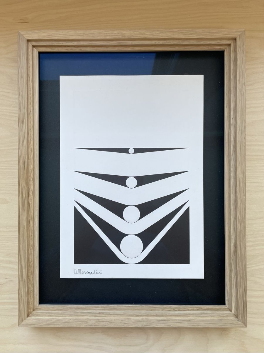 Xilografie: Marcello Morandini Holzschnitt – Usato da Basel venduto da Zaggig