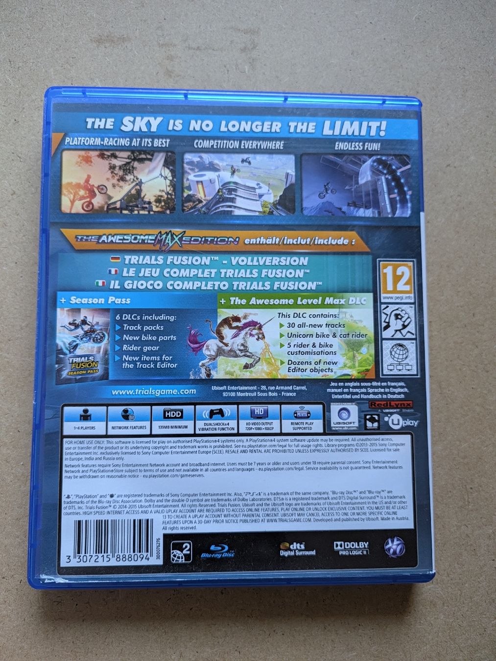 Spiele: Trials Fusion Ps4i – Gebraucht aus Chur von FreakofRarity 1