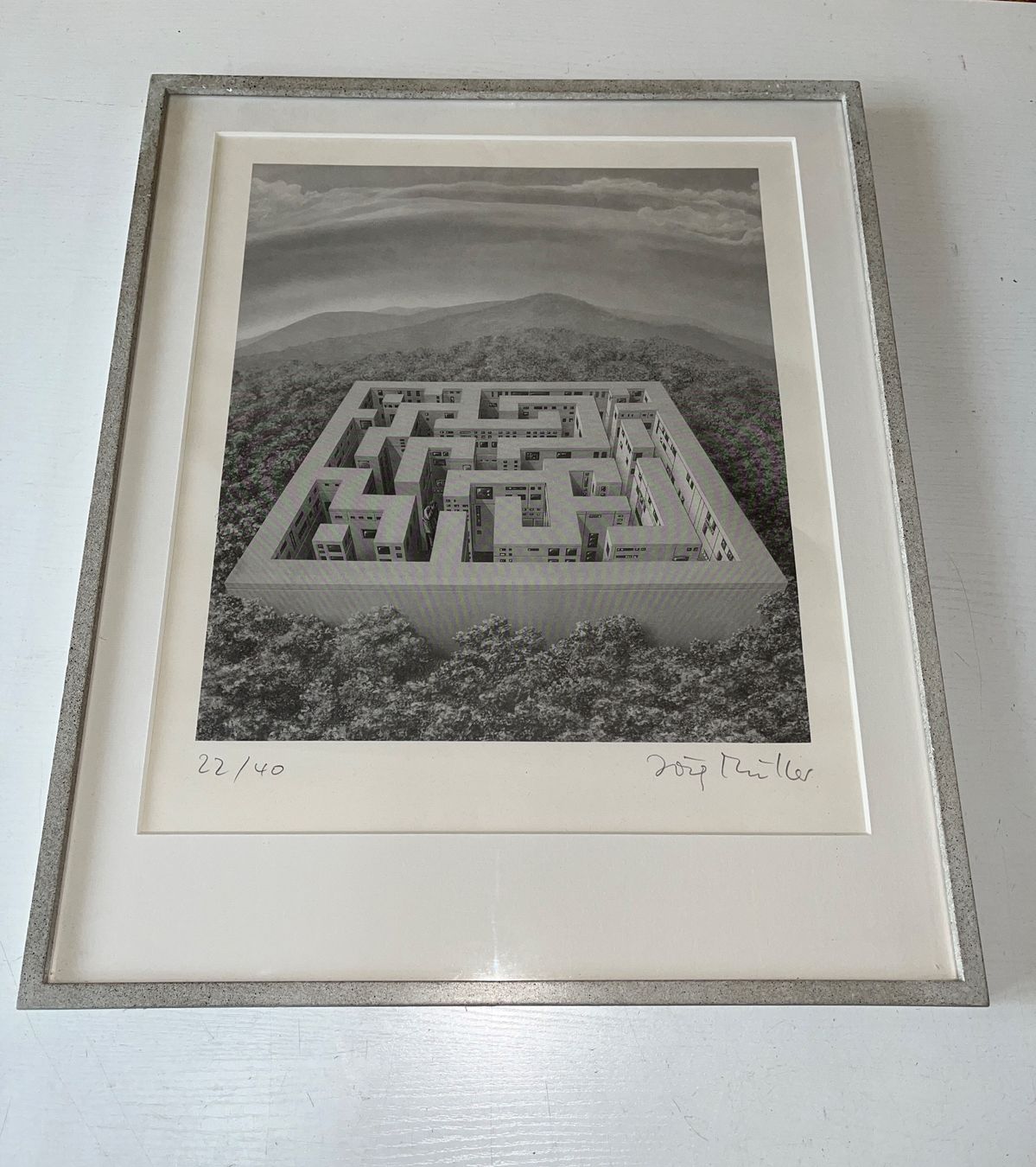 Grafica & Litografie: Das Labyrinth von Jörg Müller         (ID M401) – Usato da Gelterfingen venduto da art-and-more 1