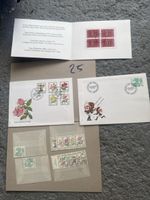Enveloppes et timbres PTT Pro Juventute 1982 roses