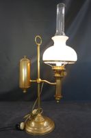Tischlampe im Antik-Stil – Metall in Messing