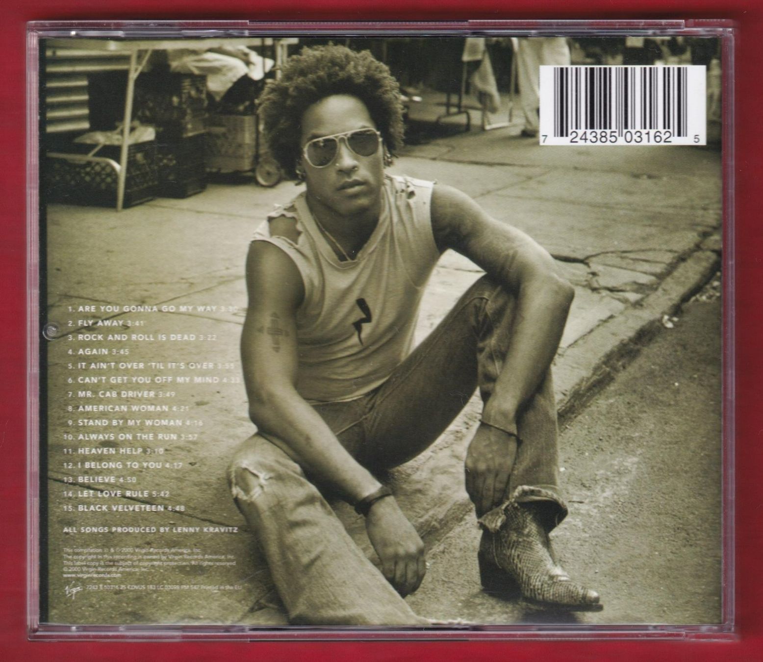 CD: Lenny Kravitz - Greatest Hits (CD) – Usato da Zürich venduto da Pfluftl2000 1