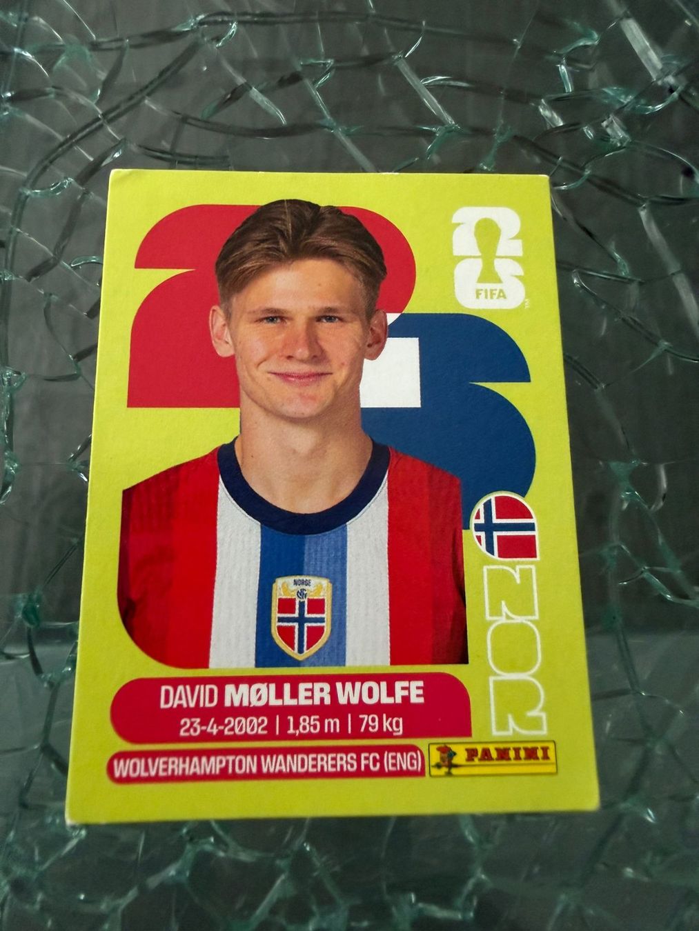 Panini Carte collezionabili: WM 2026 - Panini - David Moller Wolfe - NOR 7 – Usato da Pfäffikon ZH venduto da Marcodesi76