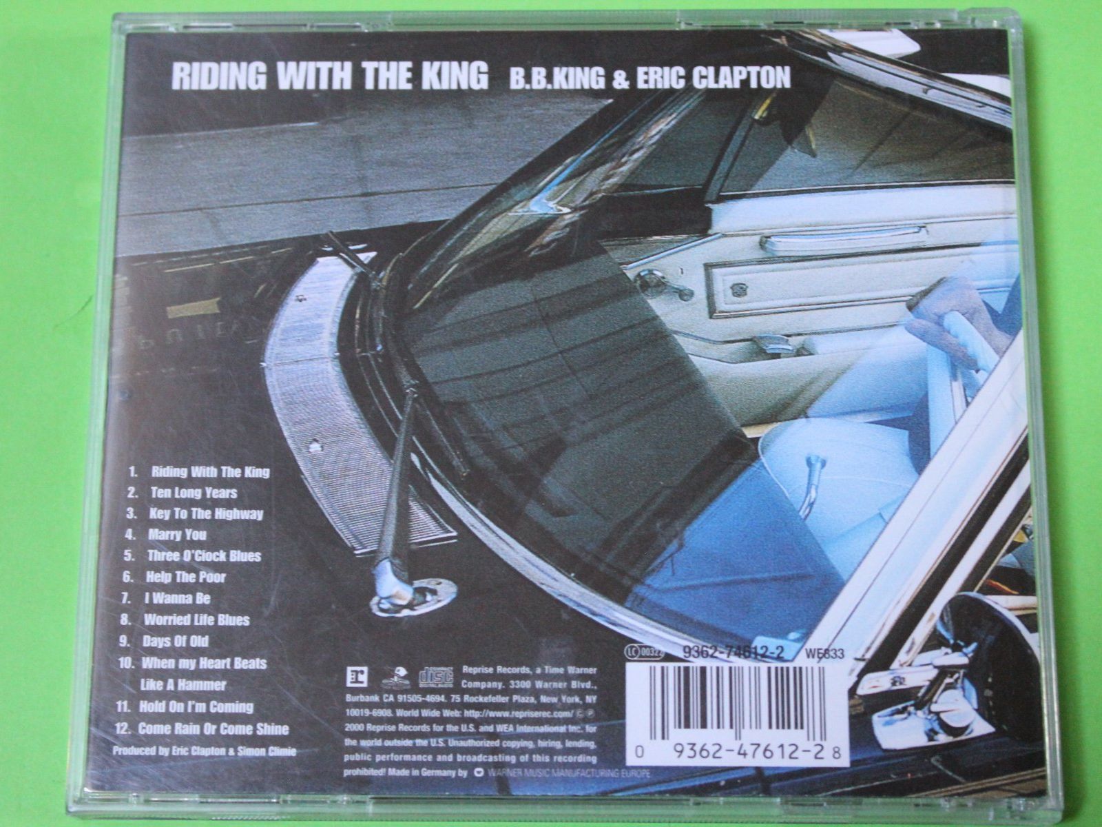 CD: B.B. King & Eric Clapton - Riding with the King CD – Usato da Tübach venduto da JamesStone 2