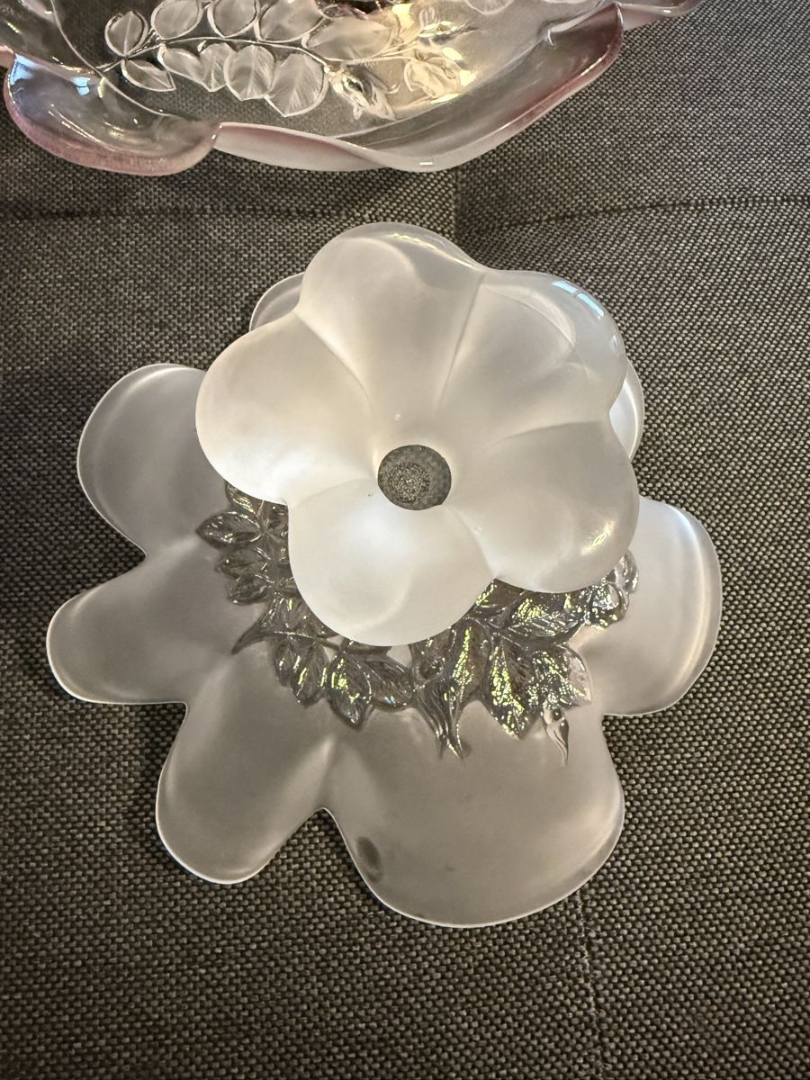 Walther Glas Plateaux: Waltherglas Servierplatten Rosé Blumenmuster – D'occasion à Buchs SG par and_d8tp 2