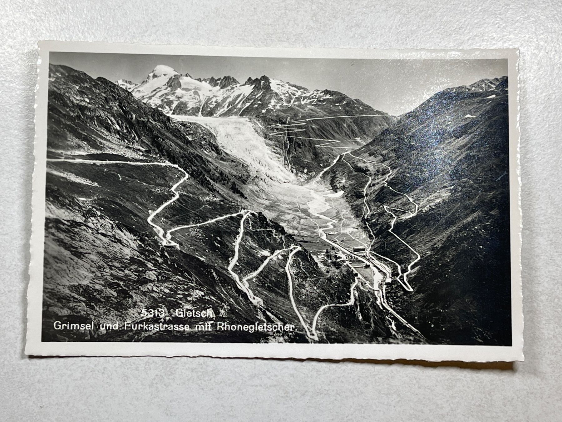 Cartoline postali: Rhonegletscher GrimselsPass – Usato da Strengelbach venduto da Aschatan5