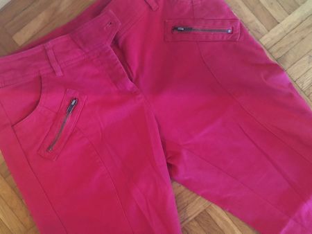 Jeans Pink-Rot Gr. 36