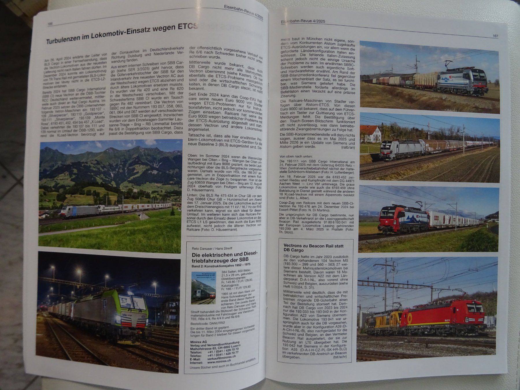 Riviste & Magazine: Schweizer Eisenbahn-Revue 4/2025 – Nuovo (secondo la descrizione) da Teufen AR venduto da Brandan2171 6