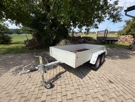 Anhänger 2-achsig Aluminium/Holz guter Zustand