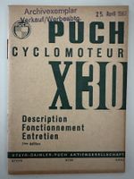Puch X30 Archivexemplar 25. April 1962 FR Original