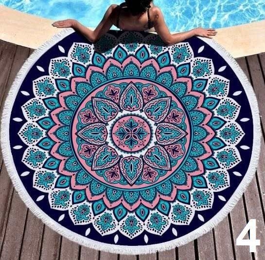 Teli da bagno: Mandala Badetuch – Nuovo e nell'imballaggio originale da Lichtensteig venduto da JASAGO 1