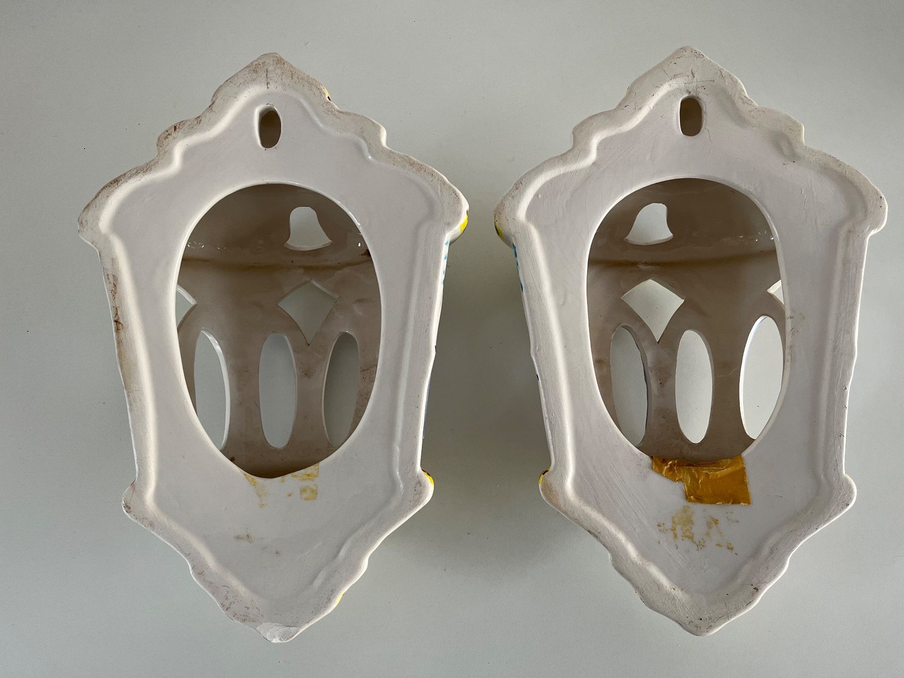 Tutte le decorazioni: 2 Stk. Wandleuchten Keramik glasiert – Usato da Wetzikon ZH venduto da seli03 8