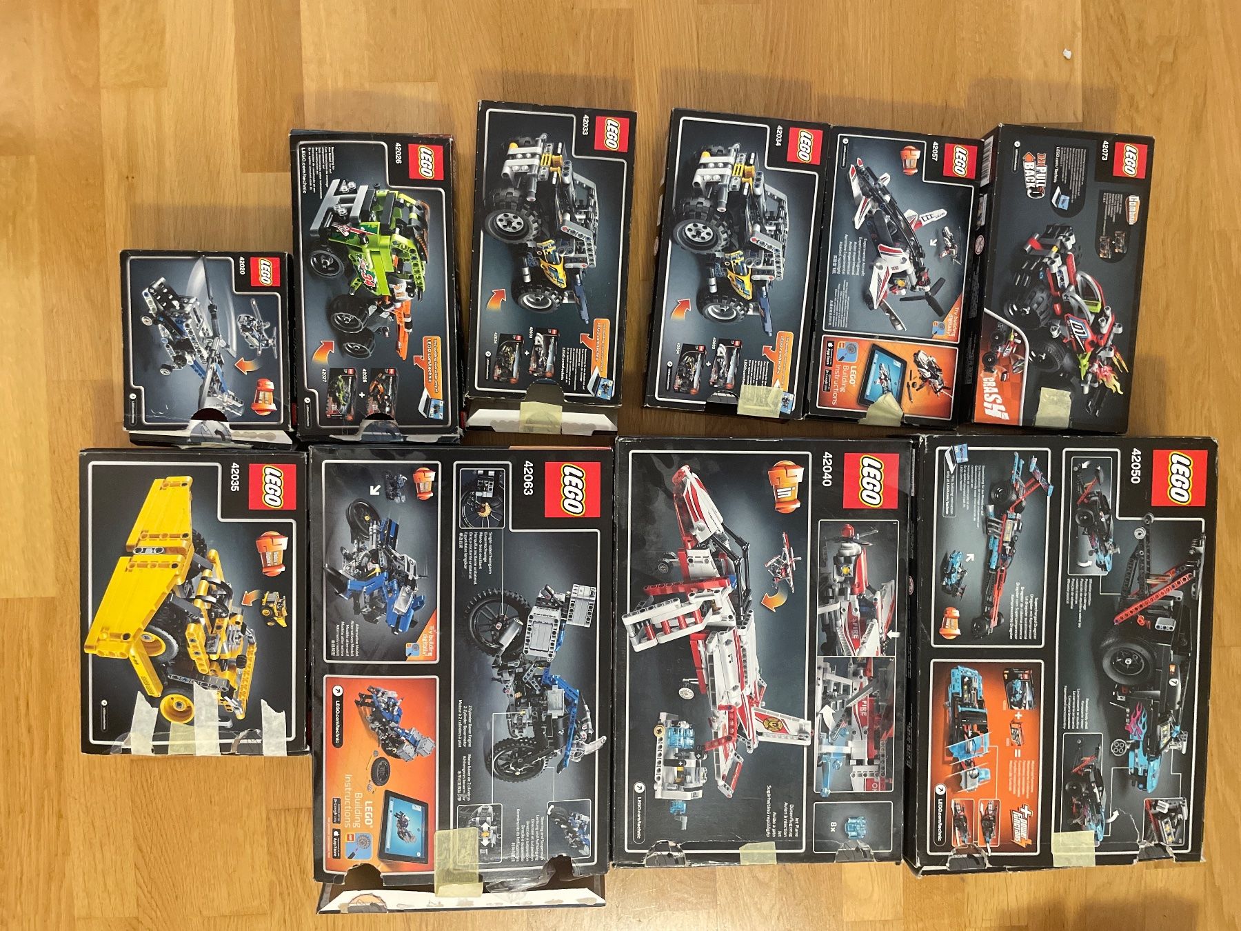 Lego Kit di costruzioni: LEGO Technic Bündel 9 Sets gebraucht im Karton – Usato da Greifensee venduto da Yves042 1