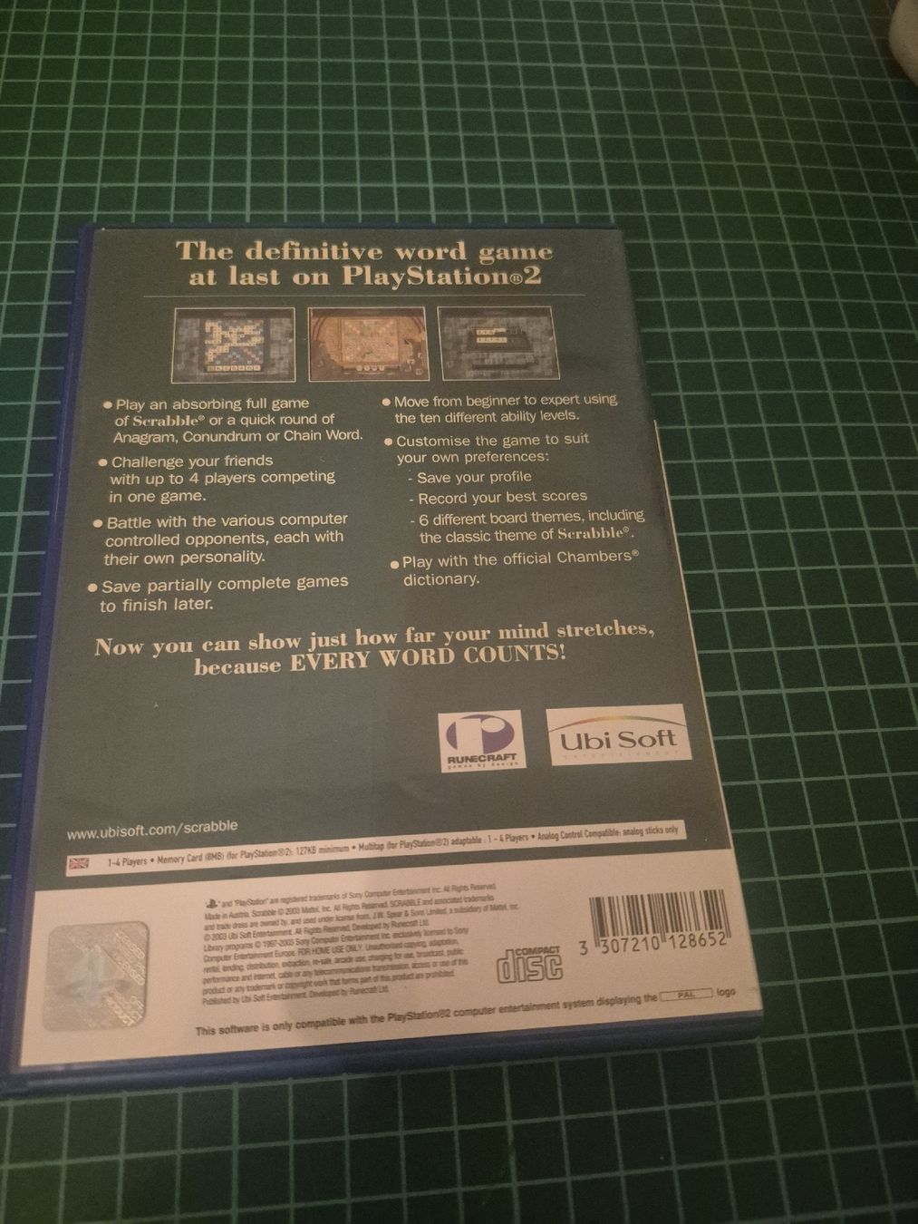 Sony Giochi: Scrabble Interactive - PlayStation 2 (PS2) Game - Complete! – Usato da Meyrin venduto da Retro-GZ 2