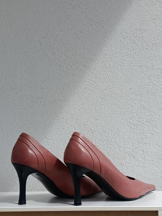 Escarpins Bata 39 talon 9cm cuir rose Kaufen auf Ricardo