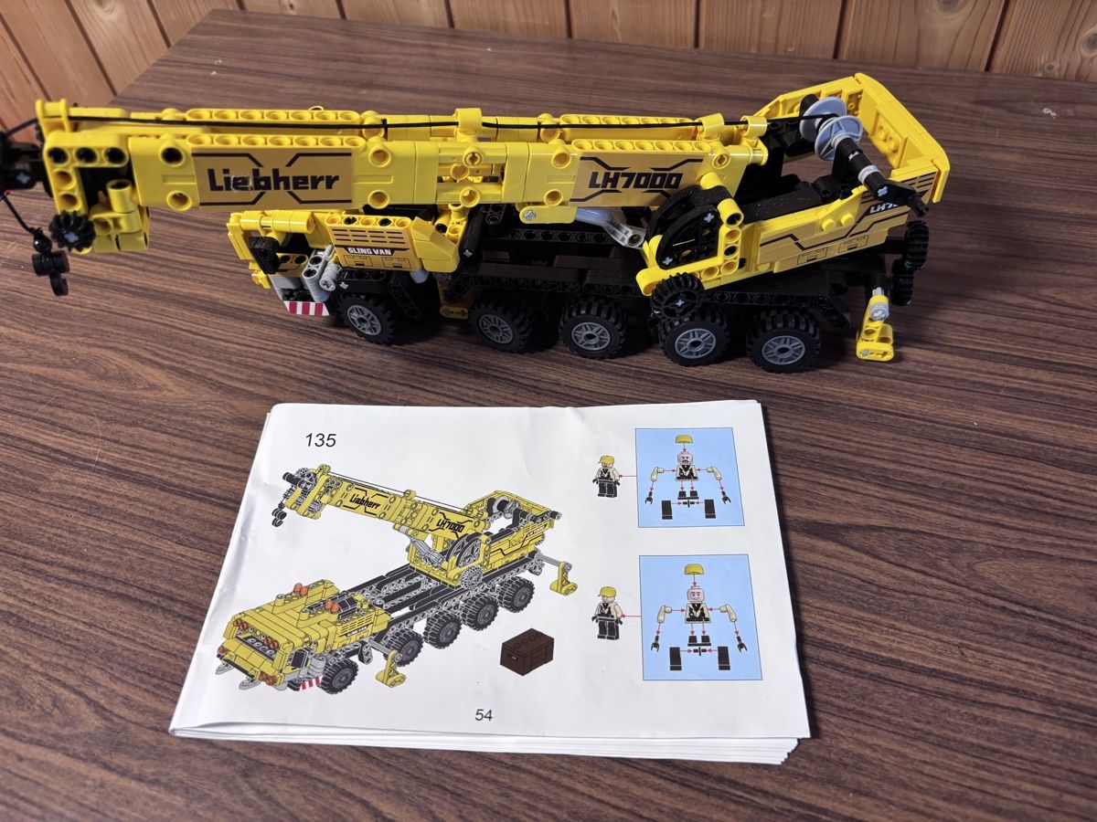 Liebherr Modellbausätze & Standmodelle: Bausatz Liebherr LH 7000 Kranset – Gebraucht aus Gerlafingen von Marcryter 1