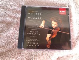 Mozart: Violinkonzert Nr.1, Mutter, Giuranna, Marriner CD