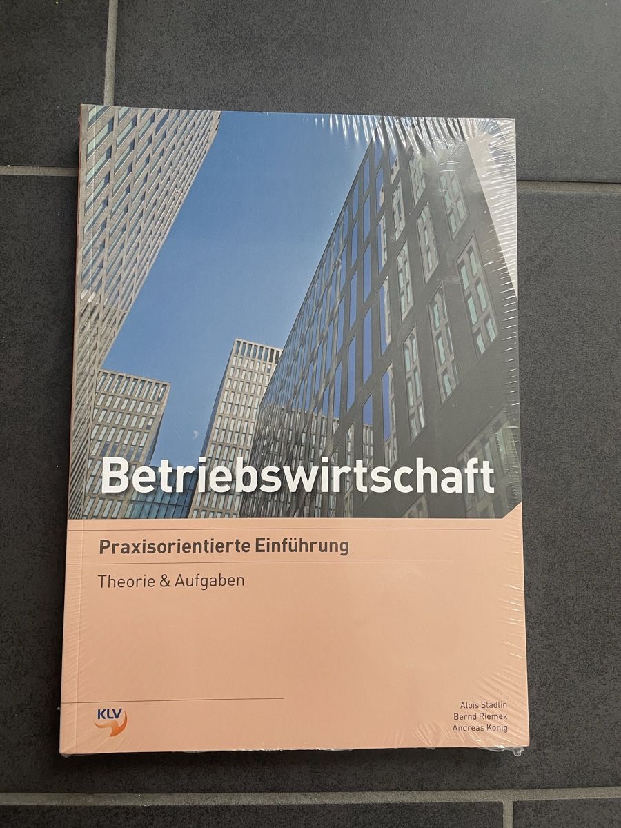 Bücher: Betriebswirtschaft Schulbuch – Neu und originalverpackt aus Herznach von Enya_m26