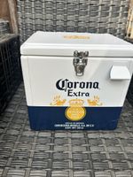 Kühlbox Corona Extra weiss/blau guter Zustand