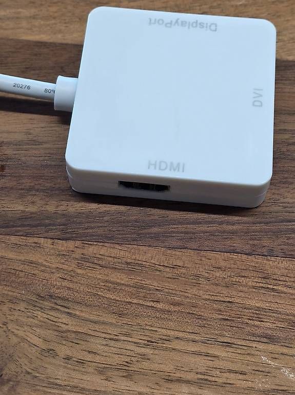 Unità & Adattatore: 3-in-1 Mini DisplayPort Adapter HDMI DVI DP – Usato da Dietlikon venduto da Bonamesa 3