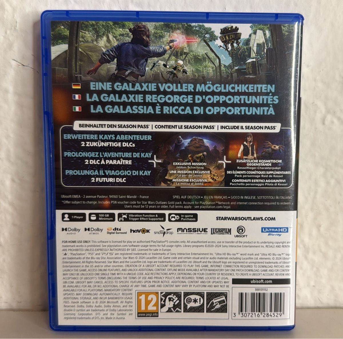 Sony Spiele: PS5 Star Wars Outlaws Gold Edition – Gebraucht aus Ehrendingen von bubulence 1