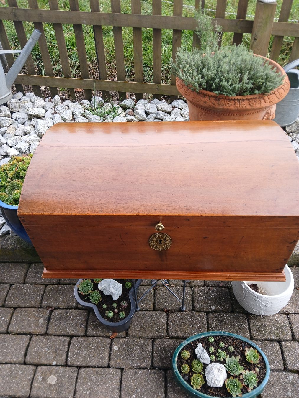 Cassapanche: Coffre ancien  en noyer – Usato da Corcelles-Payerne venduto da evalyne 1