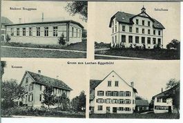 Wängi TG Lachen Eggetsbühl 4 Bild AK 1920 sehr gut erhalten