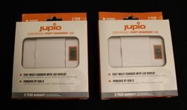 2 Ladegeräte von *JUPIO* (HK)