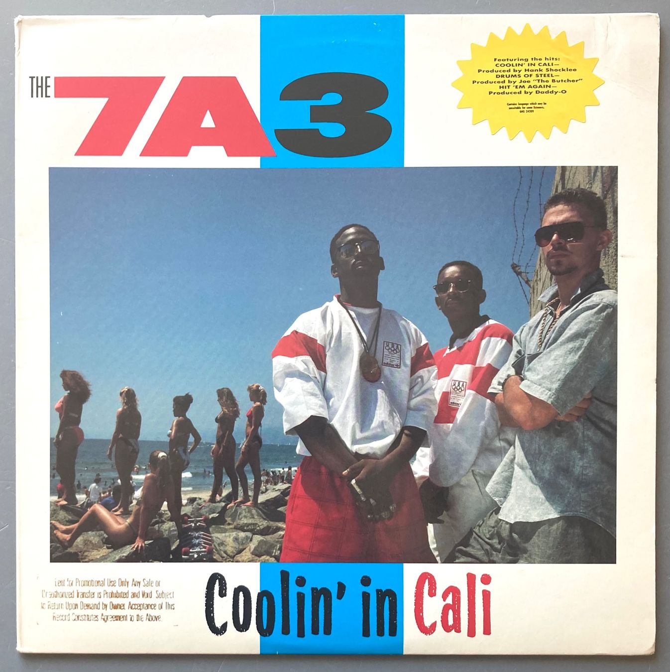 Schallplatten: THE 7A3 - COOLLIN' IN CALI – Gebraucht aus Poliez-Pittet von Newtown-Records