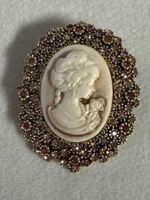 Brosche, Kamee, schöner Modeschmuck