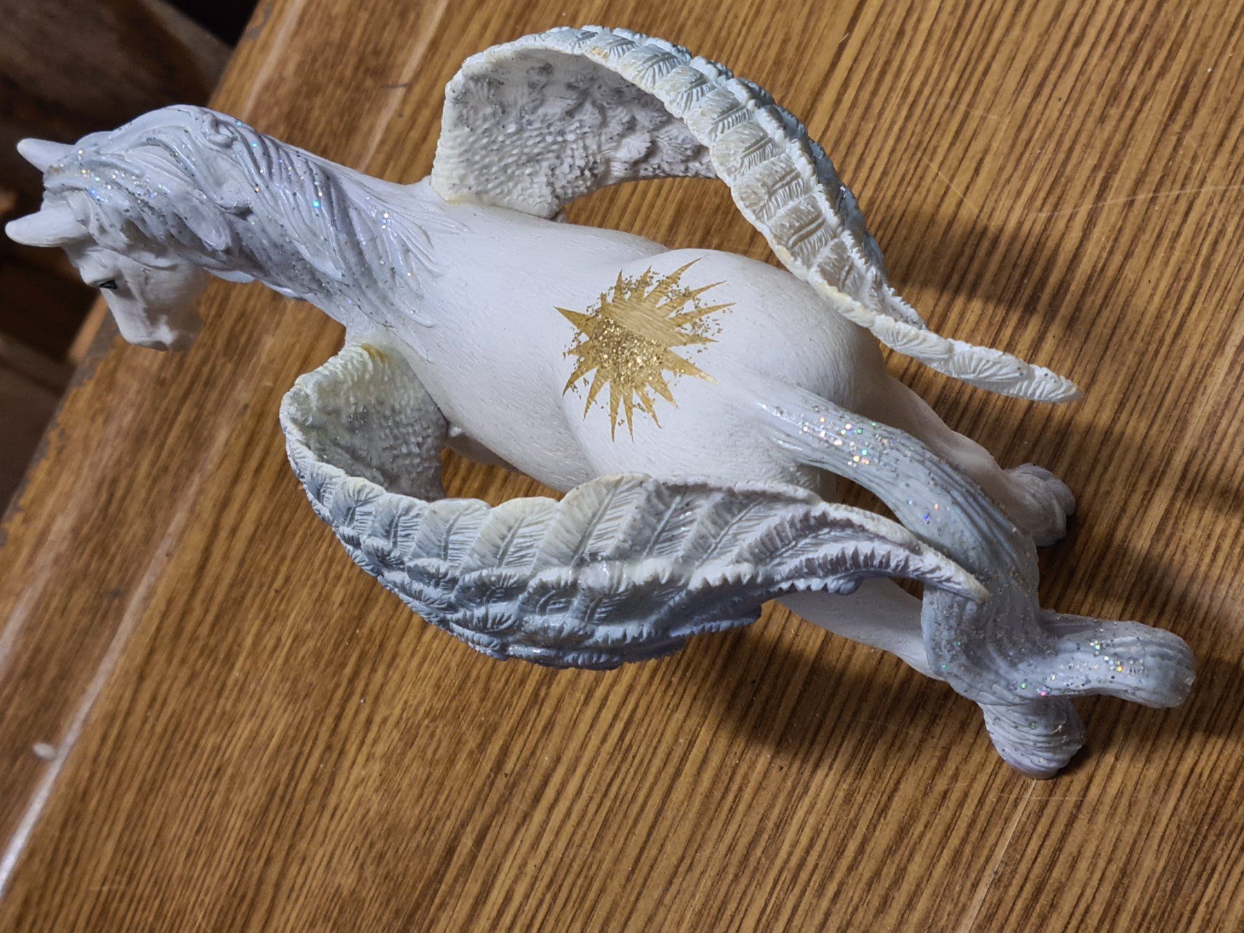Schleich Statuette: 1 Schleich Bavaria Pegasus / Pferd, 16x7.5 cm – Usato da Amriswil venduto da kleindeko 1