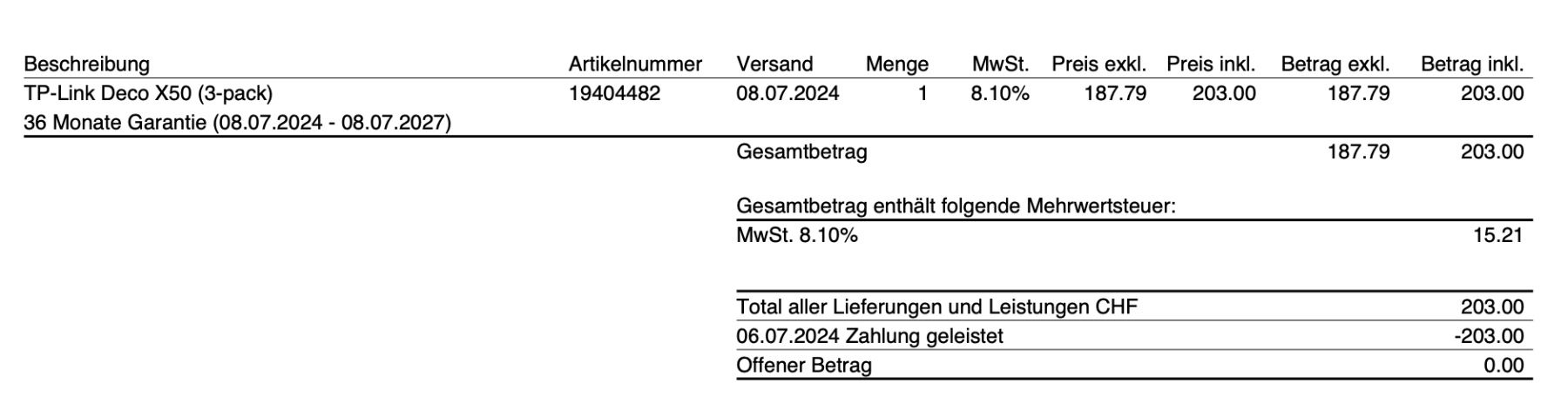 Amplificatori: Deco WiFi Verstärker 3er Pack – Usato da Seuzach venduto da and_fj52 2