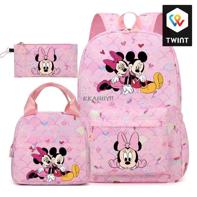 Zaini: Minnie Mickey sac à dos ensemble diffrente couleur – Nuovo e nell'imballaggio originale da Saignelégier venduto da onekeystore