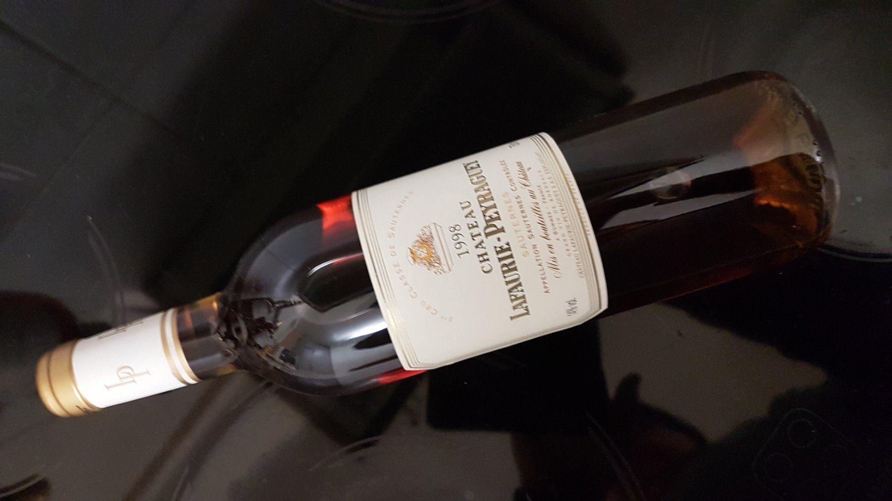 Vino: Chateau Lafaurie - Peyraguey 1998 – Nuovo (secondo la descrizione) da Grenchen venduto da poggione 8