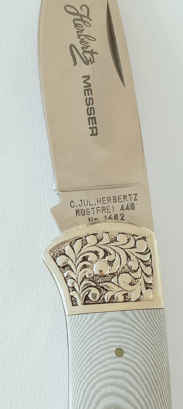 Herbertz Coltelli tascabile: Neues Vintage Herbertz Sackmesser einzelnummeriert – Nuovo (secondo la descrizione) da Biel/Bienne venduto da Vintage-timearts 1