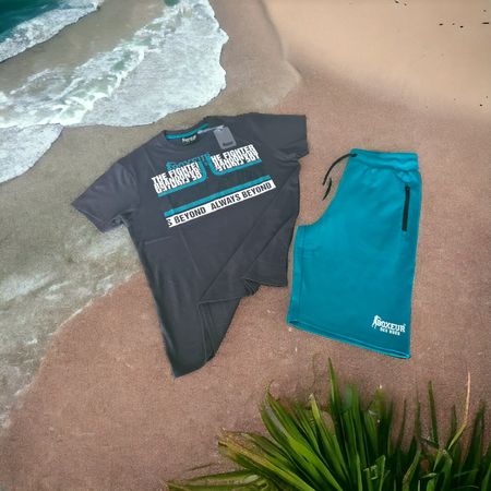 ORIGINAL/T-Shirt + Short Homme(M)"Boxeur des Rues"