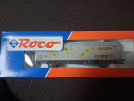 Roco Güterwagen SBB PTT La Posta Die Post 