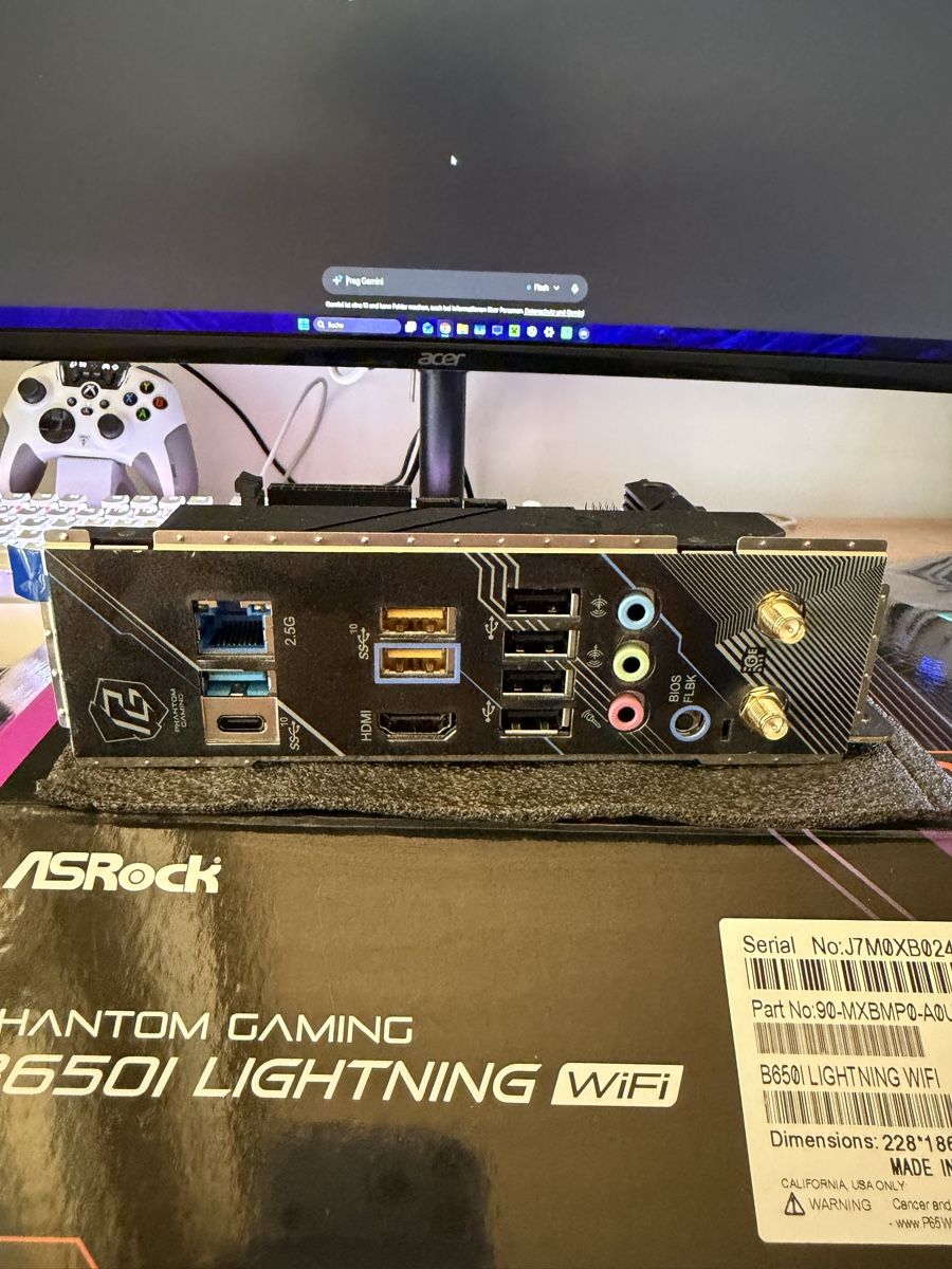 Asrock Mainboards: ASRock Phantom Gaming B650I Lighting WIFI  – Neu (gemäss Beschreibung) aus Güttingen von JeffreyGucc 3