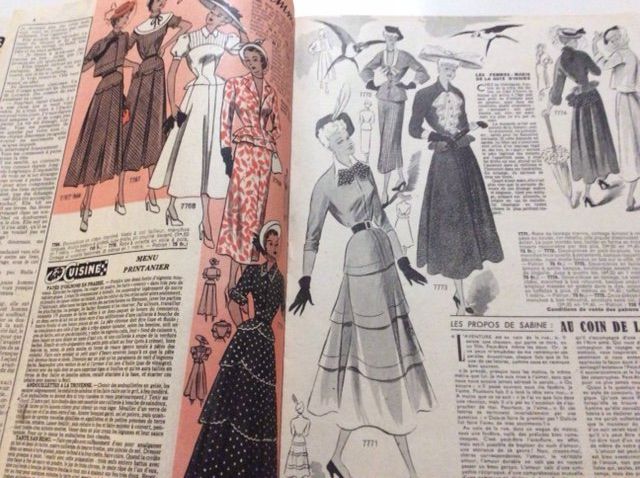 Zeitschriften & Magazine: Journal sur la Mode 1948 – Gebraucht aus Genève von edelweiss1900 4