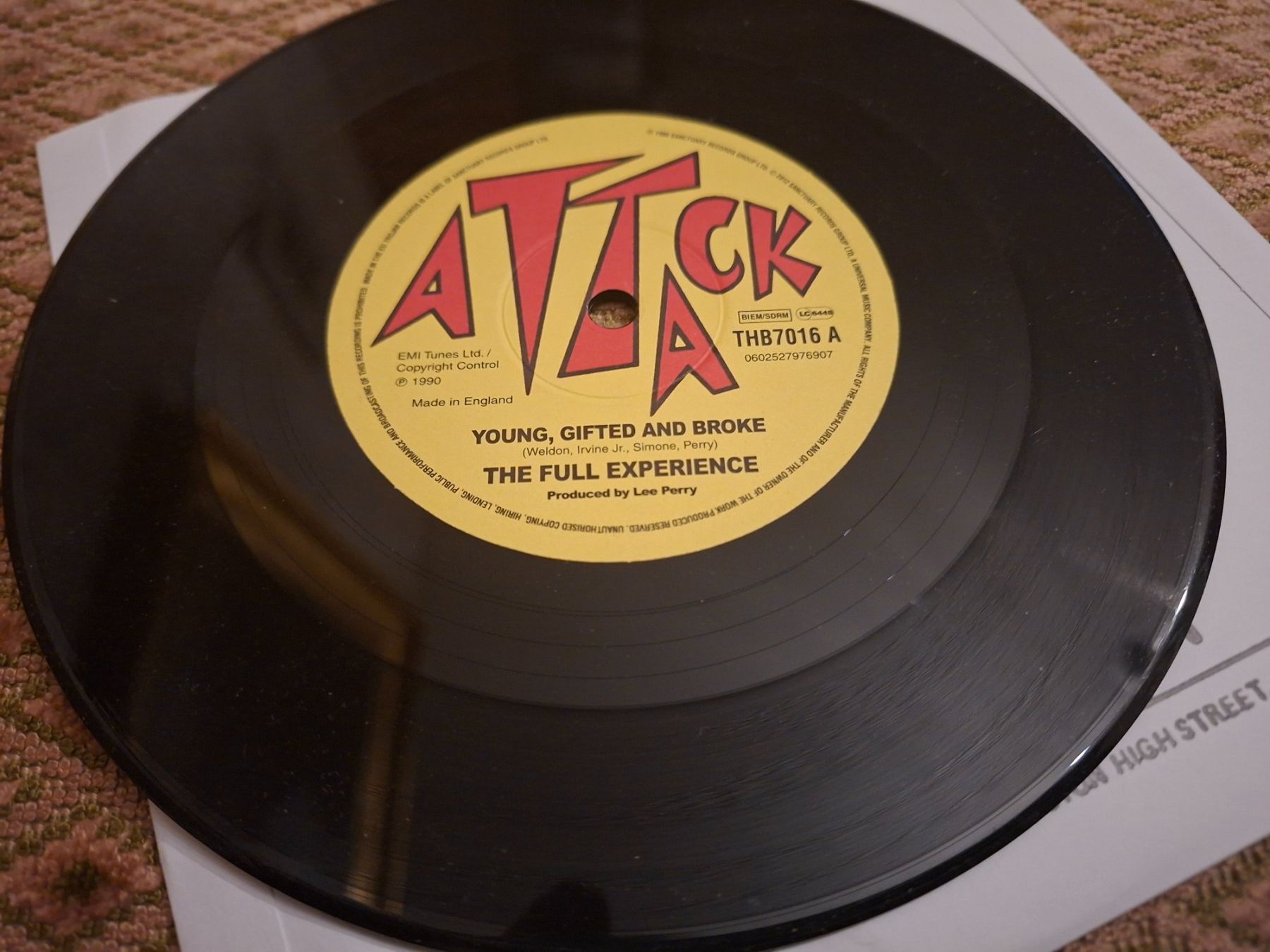 Dischi in vinile: Reggae 7" - Full Experience - Can't See You - Lee Perry – Usato da Bernex venduto da Wannabehasbeen01 2