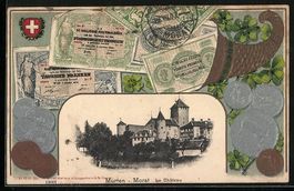 AK Morat, Le Château, 1907